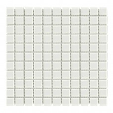 Мозаика стеклянная Aquaviva Сristall белая DCM308